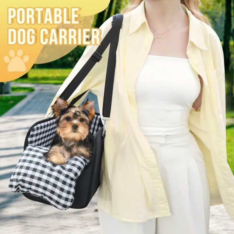 Console Dog Car Seat - Booster Seat for Small Dogs & Cats